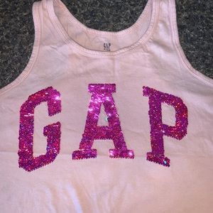 Gap flip sequins tank 2/$10